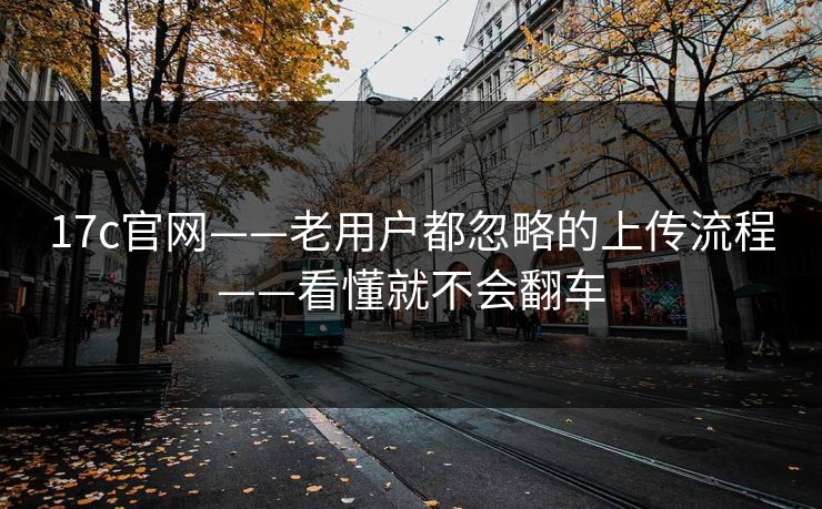 17c官网——老用户都忽略的上传流程——看懂就不会翻车