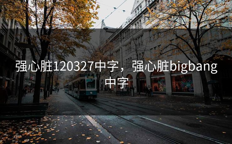 强心脏120327中字，强心脏bigbang中字