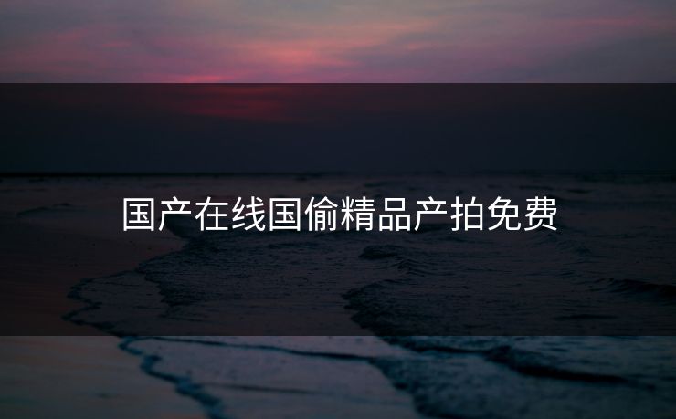 国产在线国偷精品产拍免费